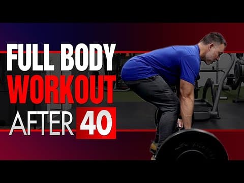 Full Body T-Boosting Workout For Men Over 40 (BUILD MUSCLE AND LOSE FAT!)