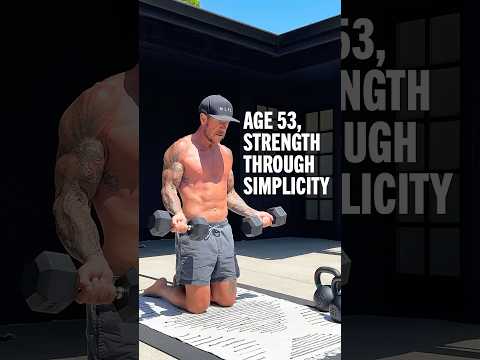 How I Got Shredded at 53 Through Simple Workouts #homeworkout #nogym