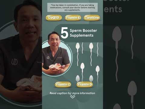 5 Sperm Booster Supplements