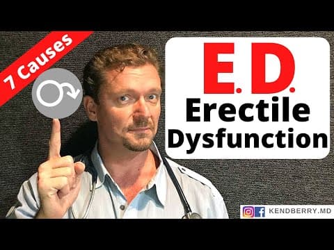 7 Causes of Erectile Dysfunction You can Fix (ED 2026)